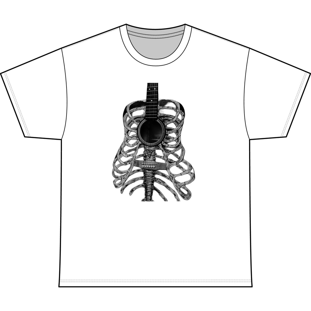 Heart of music Rib cage Guitar Tee